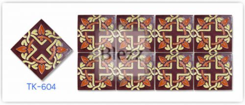 Blezz Tile Handmade Series - Paint&Drop code TK604 Pattern